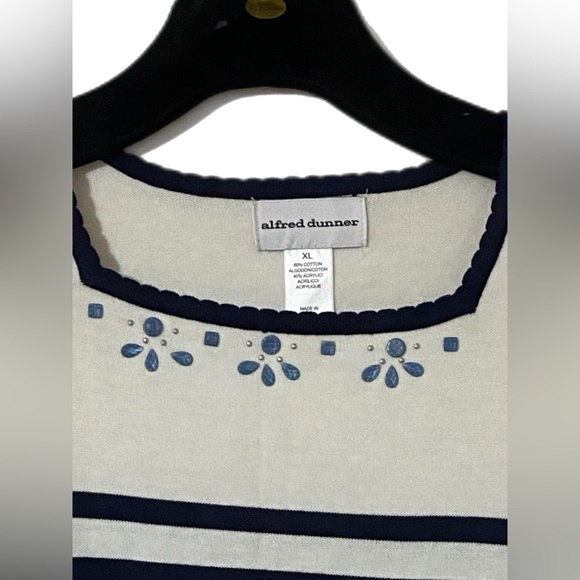 Alfred Dunner Short Sleeve Knit Sweater Size XL - Picture 7 of 11